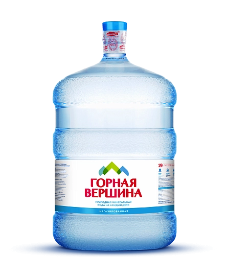 Питьевая вода "Горная вершина" 19 литров