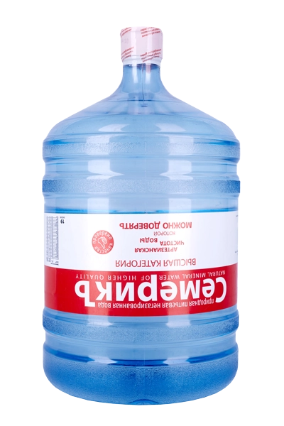 Вода Семерикъ природная питьевая негазированная 19 литров