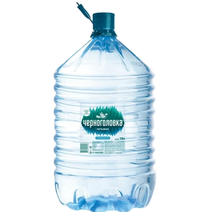 Вода Черноголовка 19 литров одноразовая бутылка от магазина Одежда+